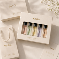Impression de logo personnalisé Boîte d'emballage de luxe à tiroirs multiples de 10ml 50ml Bouteille de parfum vide avec boîte