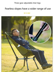 Silla de Jardín Reclinable Portátil de Alta Calidad, Moderna, sin Instalación, Oxford Moon, Color Personalizado, Logotipo Personalizado, Tamaño Personalizado - Product Image 5