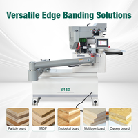 Machine à chantourner les bords manuelle pour formes spéciales, avec patin de chaîne, pour meubles et bureaux, compatible MDF, PVC, profil en U