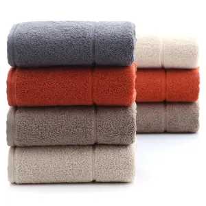 Asciugamani per il viso di lavaggio spessi in cotone 100% personalizzati promozionali all'ingrosso della fabbrica della cina per la casa e l'hotel