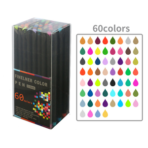 Fournitures d'art populaires logo personnalisé fineliner stylo de couleur stylo à dessin ensemble de marqueurs à pointe fine - Product Image 6
