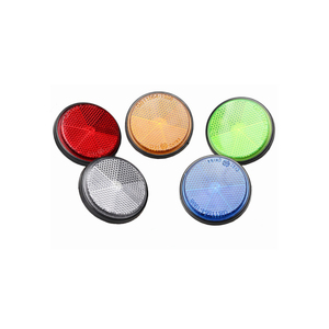 Reflectores de reflejos laterales para bicicleta eléctrica de advertencia de seguridad nocturna de plástico para motocicleta al aire libre - Product Image 1