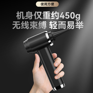 <b>Handheld</b> <b>Vacuum</b> Cleaner Wireless 0.3L Dust Box Portable Multi Function Suction Blowing Home Use - Product Image 3