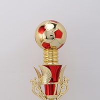 Trophée de football et de basketball en plastique personnalisé pour les cadeaux de mariage. Logo personnalisé au design unique. Corps de trophée remplaçable UV