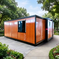 Casa Contenedor Expandible de Alta Calidad, Estructura de Acero, 2 Dormitorios, Casas Móviles, Proveedor Chino en Venta