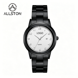 Reloj de Cuarzo para Pareja, 40 mm, Caja de Aleación Ecológica, Correa de Acero Inoxidable, Esfera con Agujas, Resistente al Agua 3M, <span class=keywords><strong>1</strong></span> Año de Batería - Product Image 1