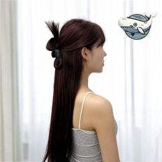 Tincers de sorcière brun chocolat élégant haute capacité demi-cheveux épingles à cheveux accessoires de coiffure - Product Image 1