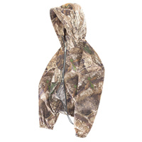 Veste coupe-vent pour homme, style bomber, coupe ample, entièrement zippée, à capuche, camouflage de chasse, streetwear, tactique, légère