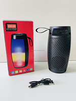 Luz Nocturna RGB Portátil 1202, Reproductor de Música, Altavoz Inalámbrico LED, Compatible con Teléfonos Móviles, Cordón Luminoso para Tarjetas