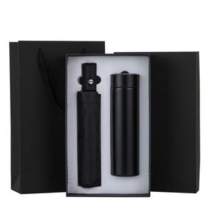 Coffret Cadeau d'Affaires Cheval de l'Année : Mug Isotherme et Parapluie – Idéal pour l'Ouverture d'Entreprise, Réunion Annuelle, Festival du Printemps – Cadeau Promotionnel Personnalisable avec Logo 304 - Product Image 1