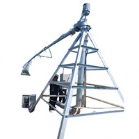 Système d'irrigation agricole à pivot central, moteur, engrenage, machine d'arrosage, surveillance à distance, construction métallique pour l'utilisation agricole des cultures