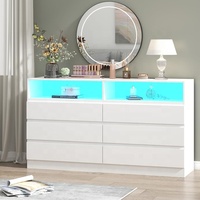 Commode en bois à 8 tiroirs LED personnalisable directe d'usine pour l'entrée à la maison, l'école et l'hôpital