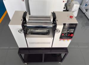 HT-KL120 mélangeur en caoutchouc ouvert de type <span class=keywords><strong>table</strong></span> à deux rouleaux pour la préparation du caoutchouc plastique, le mélange du caoutchouc ou la fusion à chaud - Product Image 5