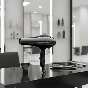 Sèche-cheveux professionnel OEM/ODM en gros, ions négatifs, léger, pour salon et usage domestique, 3 réglages de chaleur, séchage rapide, 800W - Product Image 1