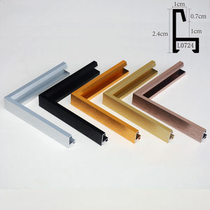 Nhà Máy Bán Sỉ Thời Trang Hiện Đại Khuôn Khung Nhôm Hình Màu Vàng Trắng Tùy Chỉnh - Product Image 4