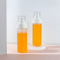 Flacon vaporisateur vide en plastique transparent blanc rose pour emballage cosmétique PET 30ml 50ml 100ml 120ml 150ml