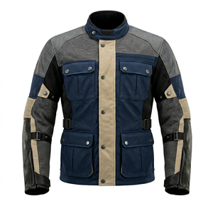 Men Motorcycle Jacket Custom <b>Waterproof</b> Windproof Breathable CE Level 2 Armor Textile Riding Jacket OEM ODM Wholesale - Product Image 1