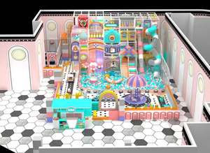 อุปกรณ์สนามเด็กเล่นในร่มหลายชั้นปราสาทซุกซนสำหรับเด็กสำหรับ2025ห้องเด็กหรือห้างสรรพสินค้า - Product Image 4