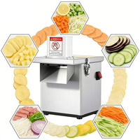 Industriële groentesnijder met hoge capaciteit, 220V motor, laag geluidsniveau, voor fruit- en aardappelverwerking, Henan