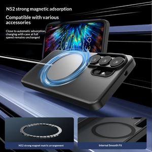 Funda Magnética Mate Compatible con Samsung S26 Ultra, Diseño Liso, Sensación Similar a la Piel, Resistente a Impactos - Product Image 3