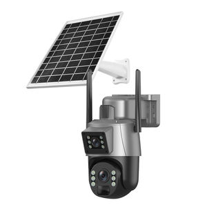 Groothandel Ubox 4G Solar Powered beveiligingscamera met dubbele lens, draadloze nachtzichtcamera's met batterij voor buitengebruik - Product Image 3