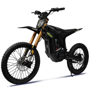 Bicicleta Eléctrica Deportiva HEZZO D9PRO, Motor Central de 20KW 72V, 63Mph, Potente Motocicleta Todoterreno, 600Nm, 55Ah, 150km, con COC - Product Image 1