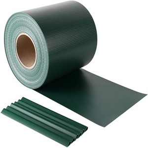 Wholesale Price Garden PVC Tarpaulin Vinyl Privacy Fence Strips Roll Zaun Sichtschutzstreifen - Product Image 1