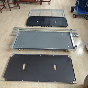 Chariots de serre personnalisés OEM, chariots de marché agricole, chariots de transport de fleurs et de plantes de serre, faciles <span class=keywords><strong>à</strong></span> assembler - Product Image 3