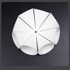 Dùng Một Lần Giá Rẻ Hình Nón Hình Nón 4Oz 4.5Oz Cốc Giấy Kem Nón Cốc Giấy Cho Nước - Product Image 4