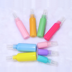 Mẫu Nhỏ Pet Nhựa Sương Phun Chai 10Ml 30Ml 50Ml Macaron Màu Mỹ Phẩm Bao Bì Bơm Cho Dầu Gội Đầu Kem Dưỡng Da - Product Image 3