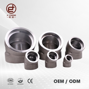 Giả mạo cường độ cao thép carbon sch80 ổ cắm Hàn Phụ Kiện đường ống 45 độ khuỷu tay - Product Image 4