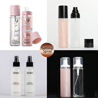 NOUVEAU Spray Fixateur Maquillage Mat Imperméable Longue Tenue ou Brillant, Brume Fixatrice Visage Résistante à l'Eau pour Fini Parfait Fond de Teint