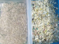 Machine de tri automatique des couleurs et des formes des plastiques avec une pureté de 99,99 % pour les flocons de PVC, PET, HDPE, PP
