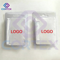 Boîte d'emballage personnalisée pour cartouches blister simples ou doubles avec carte en papier
