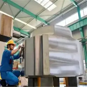 Edelstahl guss block mit Präzisions-CNC-Groß bearbeitungs fräsen Custom Machine Shop