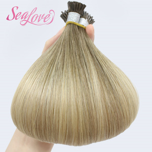Extensions de cheveux humains de qualité supérieure européennes, 18 pouces, pointes plates I/V/<span class=keywords><strong>U</strong></span>/Y, kératine, sans nœuds, cheveux raides - Product Image 6