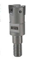 Fraise à visser indexable ASM, compatible avec les plaquettes JDMT07/EDMT07, pour usinage sur tour CNC