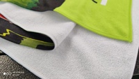 Serviette de sport pour le visage en microfibre Terry, super absorbante, douce, écologique, avec logo OEM personnalisé