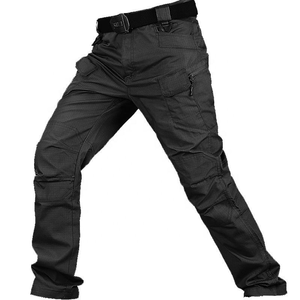 Pantalones Tácticos <span class=keywords><strong>de</strong></span> Verano Ix7 para Hombre, Transpirables, Resistentes al Viento, 100% Poliéster, Pantalones Cargo Multibolsillos para Entrenamiento, Trabajo y <span class=keywords><strong>Senderismo</strong></span> - Product Image 3