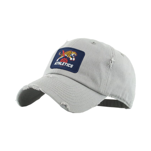 Gran oferta, estructurada de 6 paneles gorra de béisbol, hebilla de ala curva, Parche de goma personalizado, logotipo, gorra deportiva desgastada para gorra de uso informal - Product Image 3