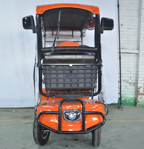 2024 chariot de vélo électrique de haute qualité 650W <span class=keywords><strong>4</strong></span> <span class=keywords><strong>places</strong></span> longue portée <span class=keywords><strong>4</strong></span> roues Scooter de golf électrique avec toit - Product Image 5