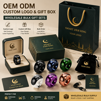 Bague Tasbih 2026 : Nouveauté, Cadeau Idéal pour Musulmans – Tasbih Intelligent de Comptage, Chapelet Électronique Zikr Tasbeeh