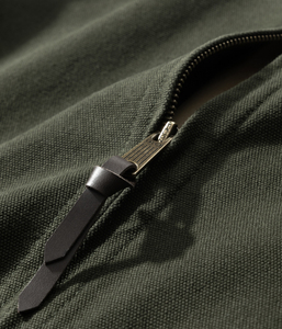 Áo khoác nam mùa thu kiểu dáng thường ngày, chất liệu vải bố bố, cổ phối vải gân, có túi tiện dụng, kiểu dáng công nhân, bán buôn, có sẵn trong kho - Product Image 6