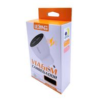 Boîte d'emballage neutre de câbles de données de type c, coffret personnalisé, fantaisie pour téléphone portable, emballage en papier pour chargeur de voiture, 50 pièces