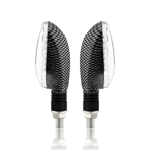 12V Universal Street Motorcycle Dirt Bike Led Clignotant Indicateur Lumineux - Product Image 3