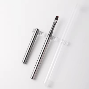 Lot de 12 pinceaux à gel avec manche bronze, stylos de précision pour la peinture de détails fins, pour salon de manucure - Product Image 4