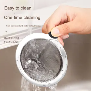 더블 레이어 스몰 사이즈 800 Mesh더블 레이어 304 스테인레스 스틸 커피 필터 핸드-푸어 깔때기 드립 타입 필터 프리 - Product Image 5