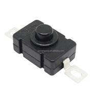 Interrupteur à bouton KAN-28, interrupteur pour lampe torche haute intensité, interrupteur à bouton autobloquant pour lampe frontale et lampe de bureau, accessoires pour lampe torche