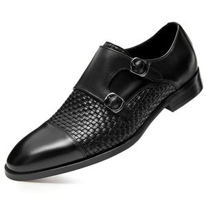Zapatos de Vestir Formales y Casuales de Diseño, Personalizados, de Cuero Genuino, Clásicos y Lujosos para Hombre - Product Image 3