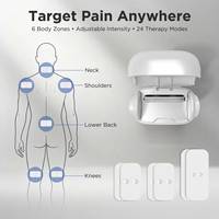 Appareil de soulagement de la douleur sans fil TENS portable pour la physiothérapie à domicile et la thérapie musculaire, unité TENS